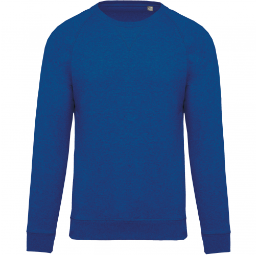ocean blue heather Sudadera Algodón Orgánico Manga Raglán para Niños