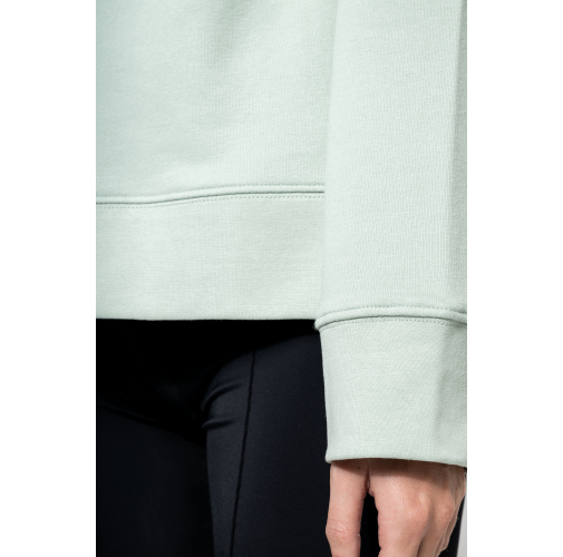 Sudadera Lounge algodón orgánico con capucha mujer