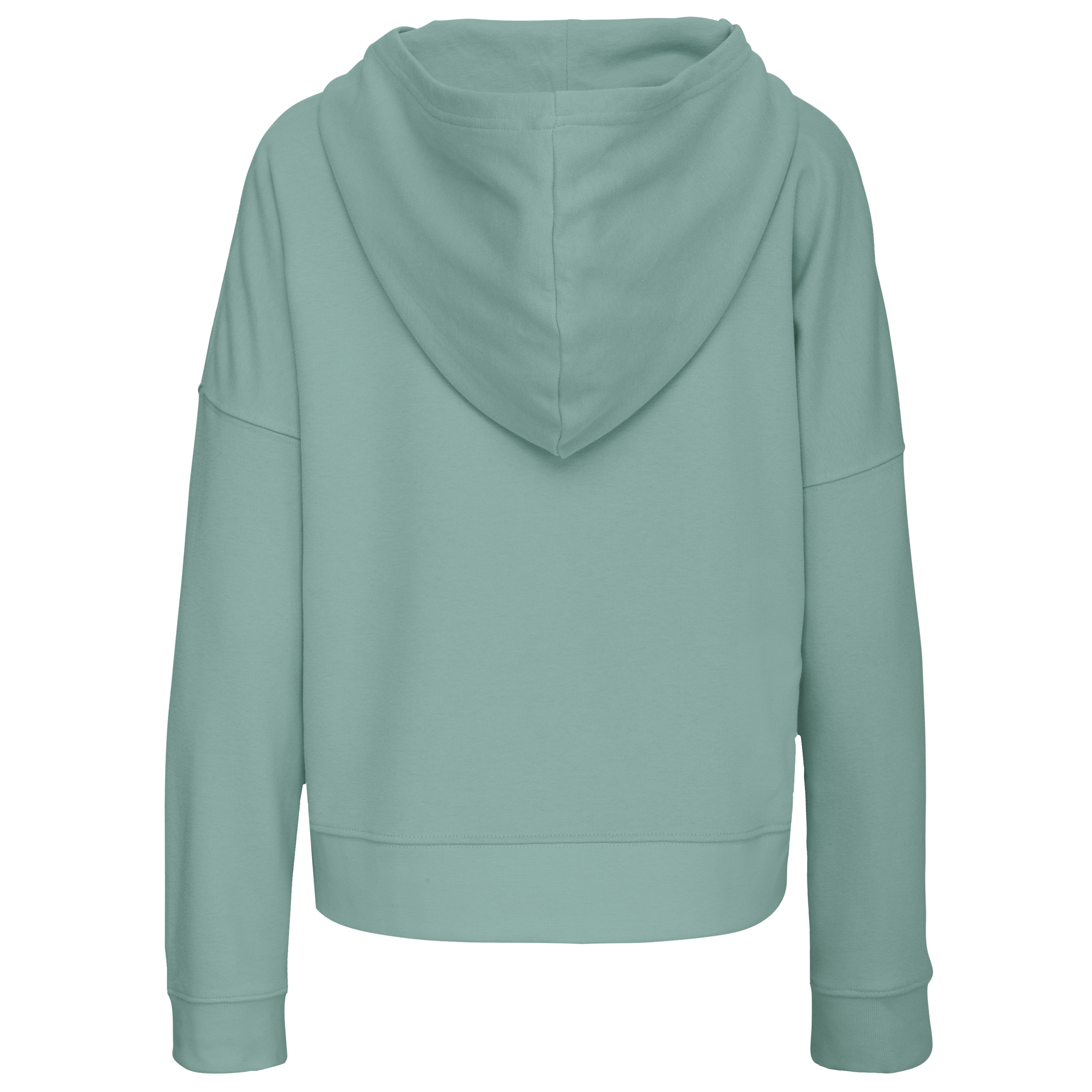 aquamarine Sudadera Lounge algodón orgánico con capucha mujer
