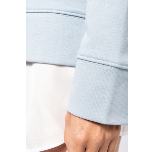 Sudadera Lounge algodón orgánico con capucha mujer