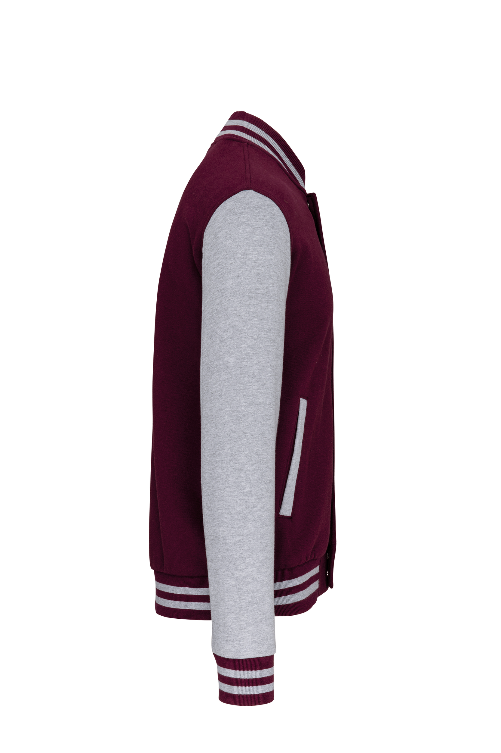 Cazadora béisbolera de felpa unisex