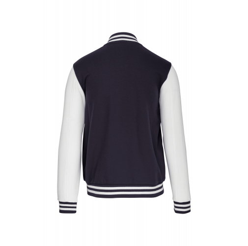 navy / white Cazadora Béisbolera de felpa niños