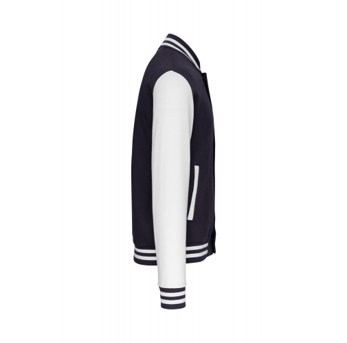 navy / white Cazadora Béisbolera de felpa niños