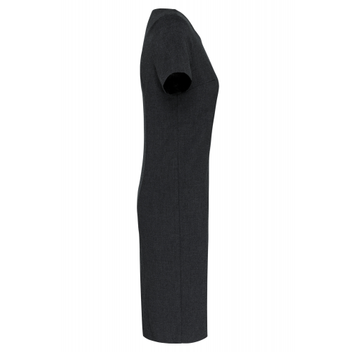 anthracite heather Vestido manga corta