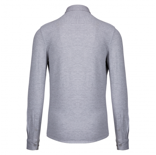 oxford grey Camisa Piqué Manga larga