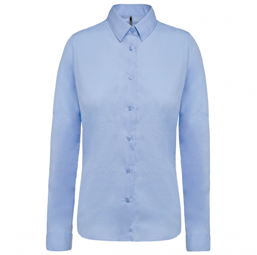 bright sky Camisa popelina manga larga mujer