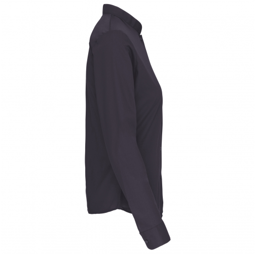 zinc Camisa cuello mao manga larga mujer