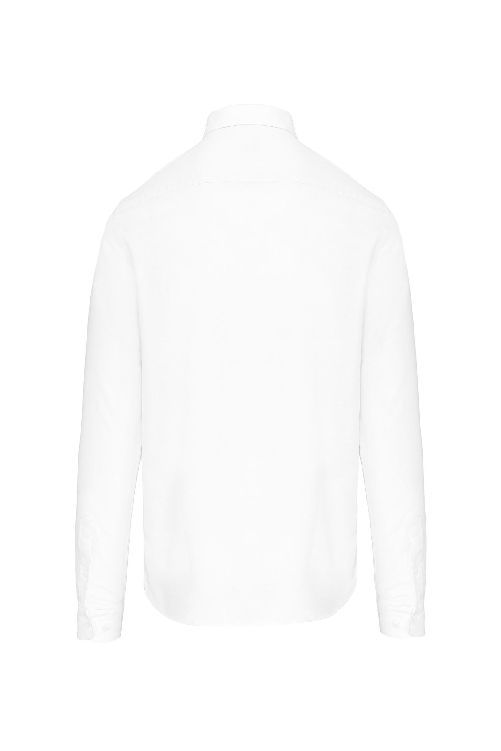 Camisa oxford lavada manga larga