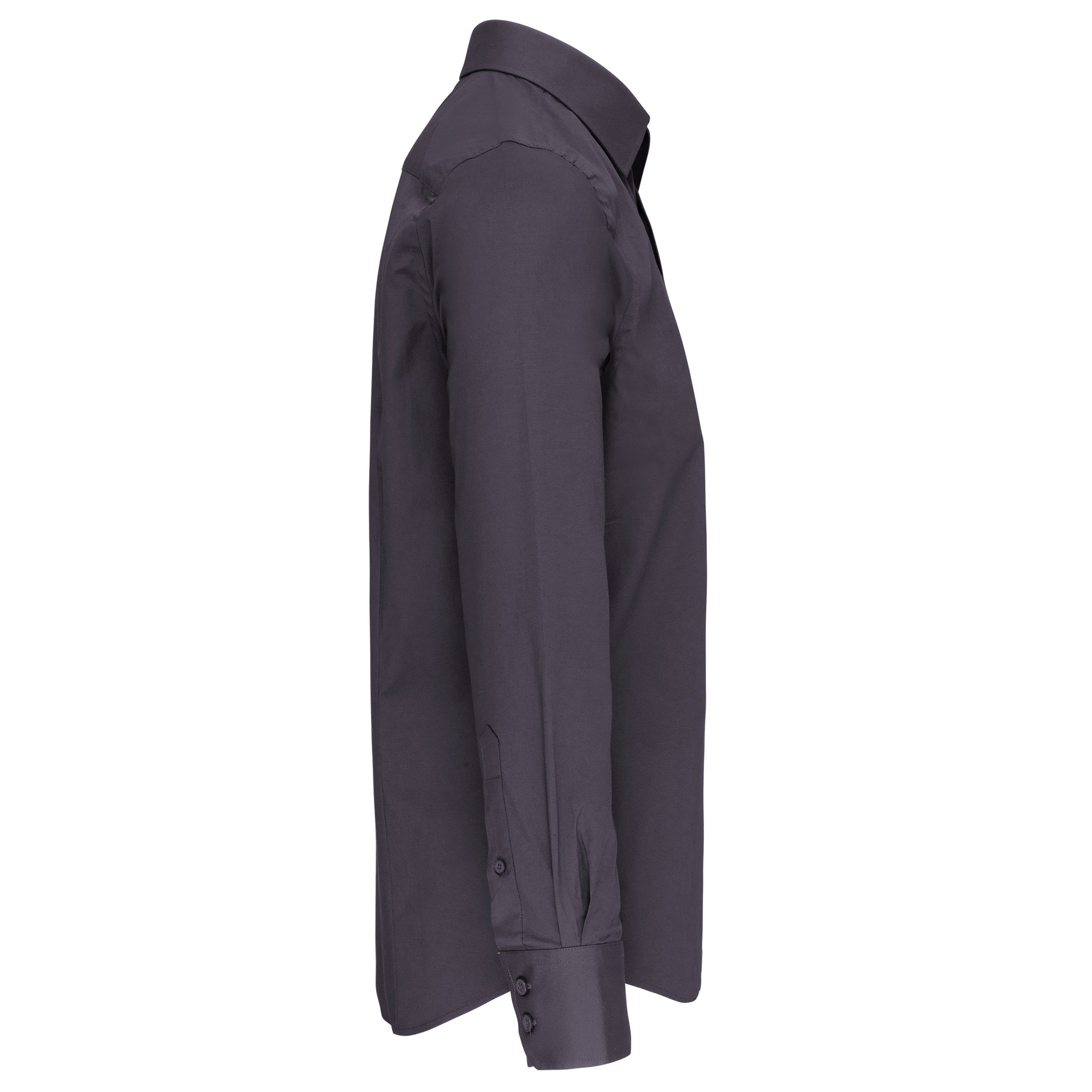 Camisa strech manga larga hombre