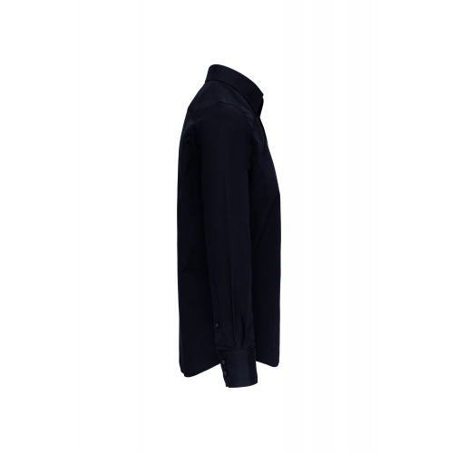navy Camisa strech manga larga hombre