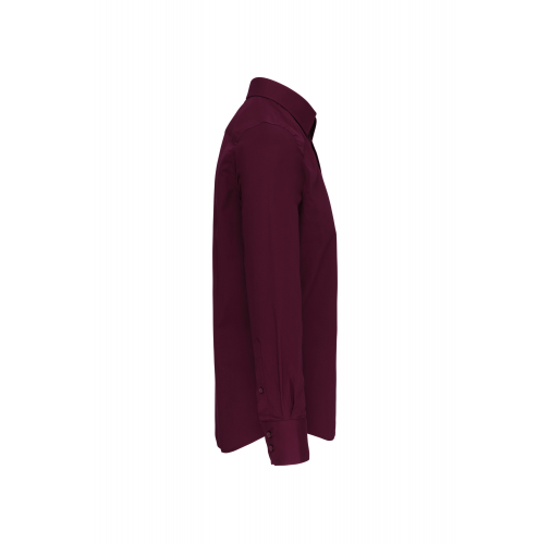 wine Camisa strech manga larga hombre