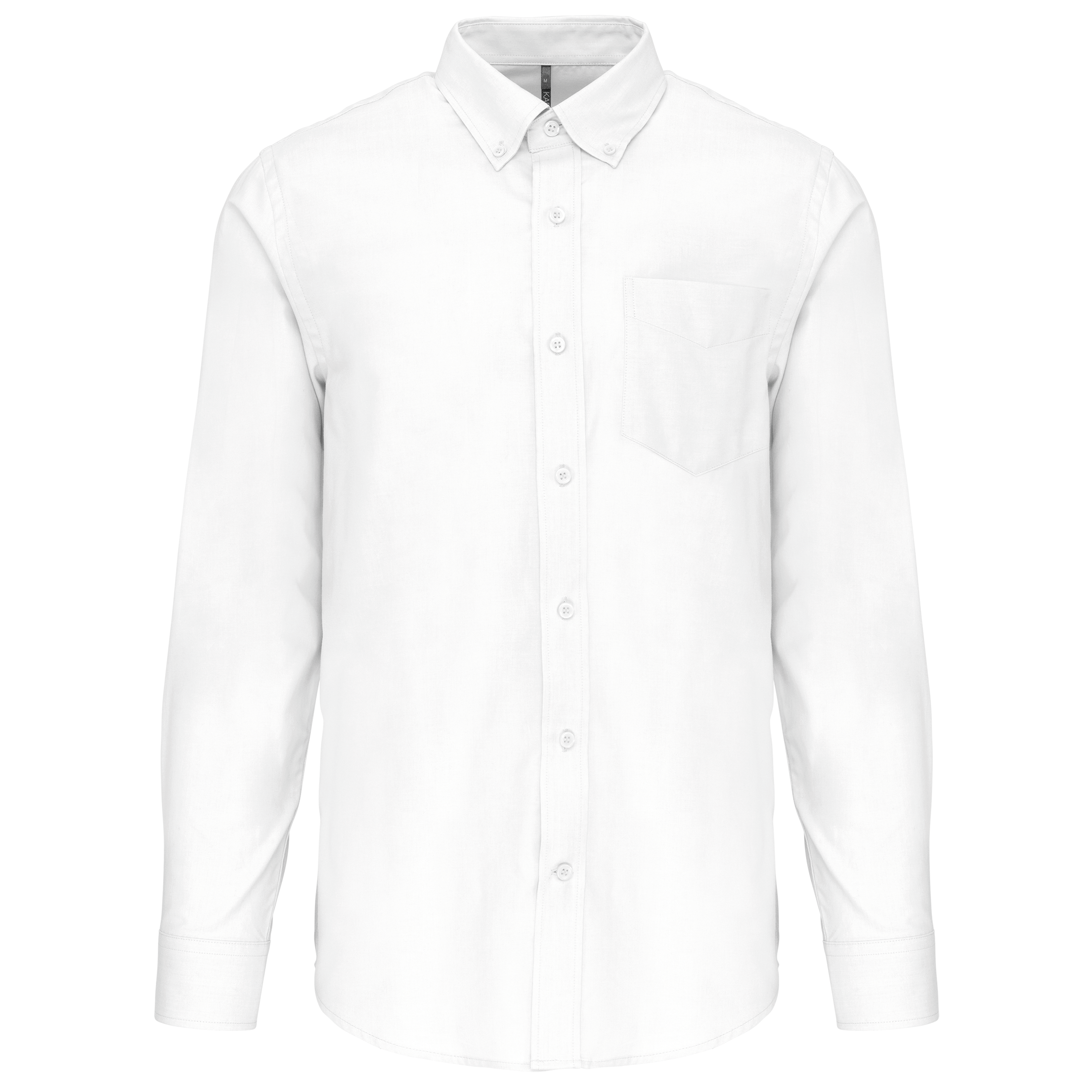 Camisa oxford manga larga hombre