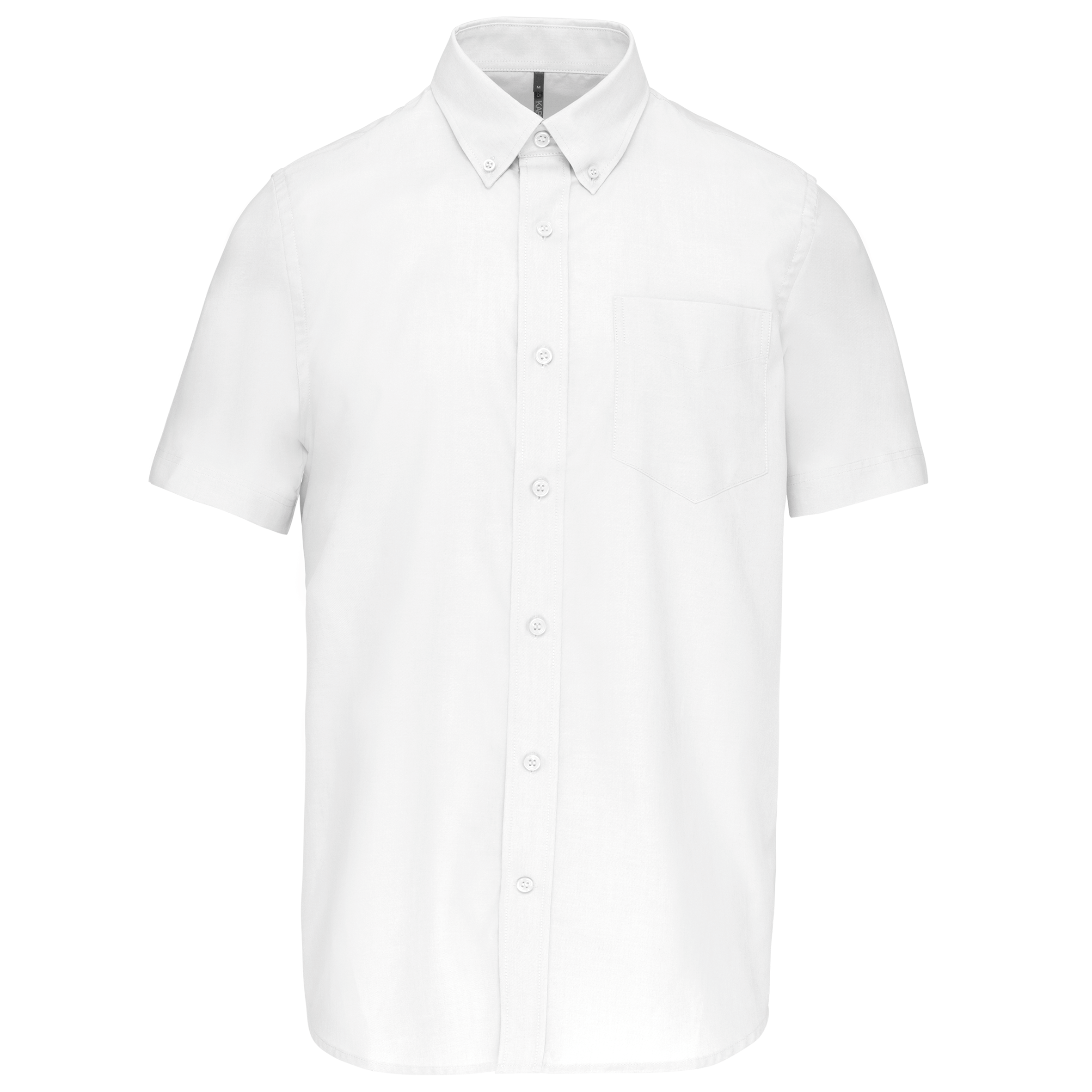 Camisa oxford manga corta hombre