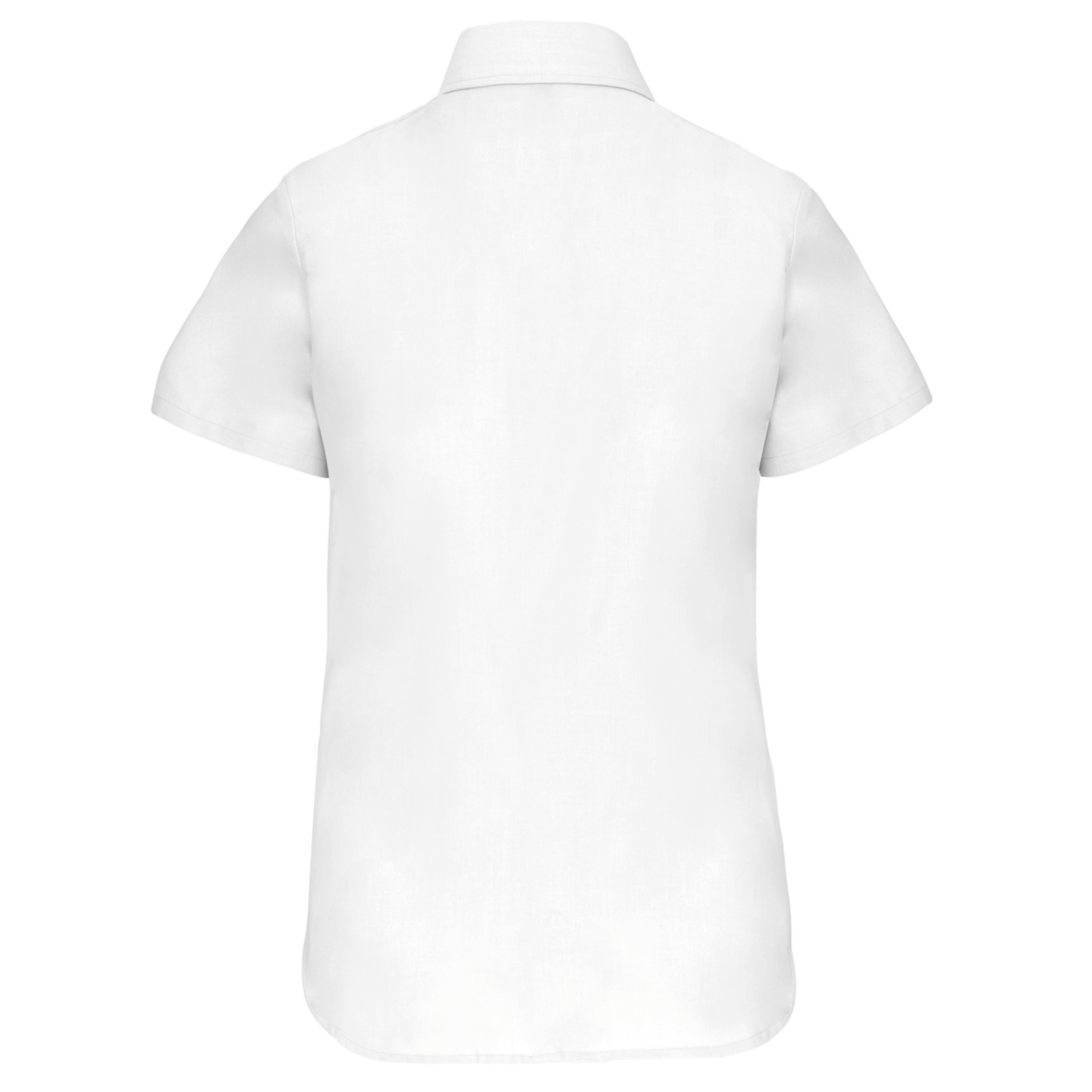 Camisa oxford manga corta mujer