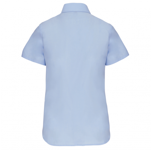 oxford blue Camisa oxford manga corta mujer