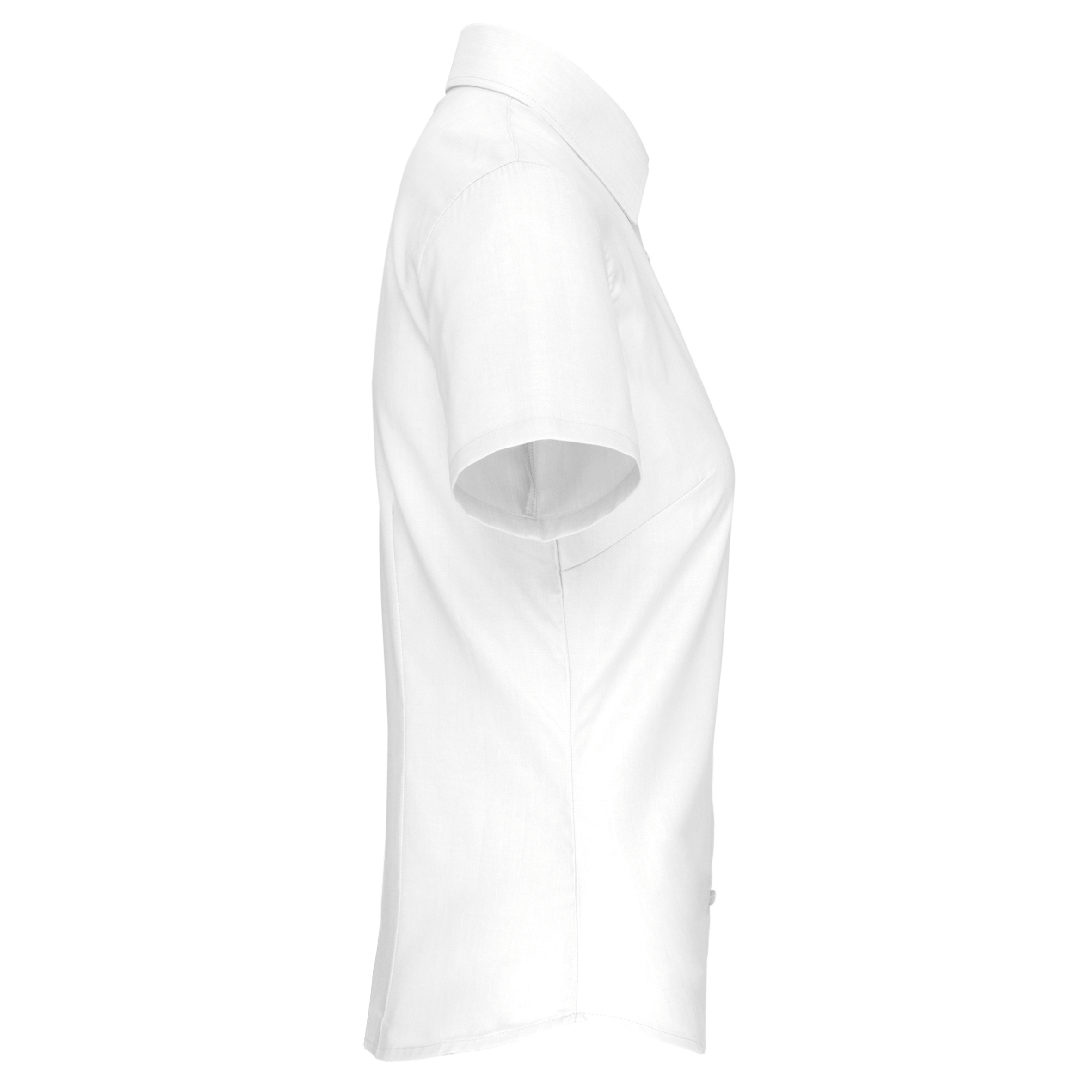 Camisa oxford manga corta mujer