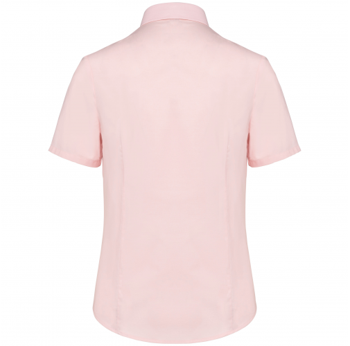 Camisa oxford manga corta mujer