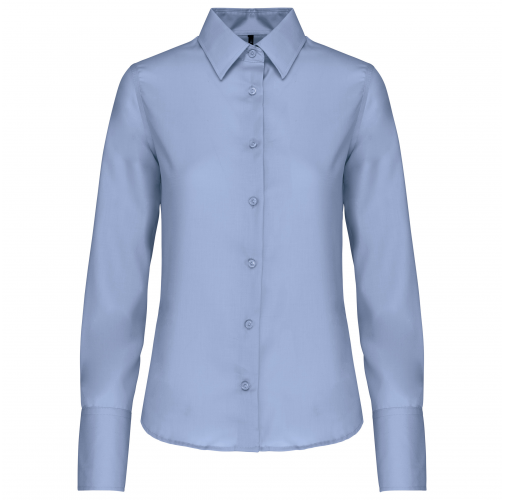 bright sky Camisa no-plancha manga larga mujer