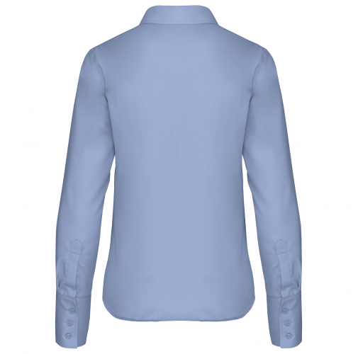 bright sky Camisa no-plancha manga larga mujer