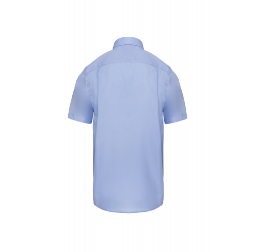 bright sky Camisa micro sarga no-plancha manga corta hombre