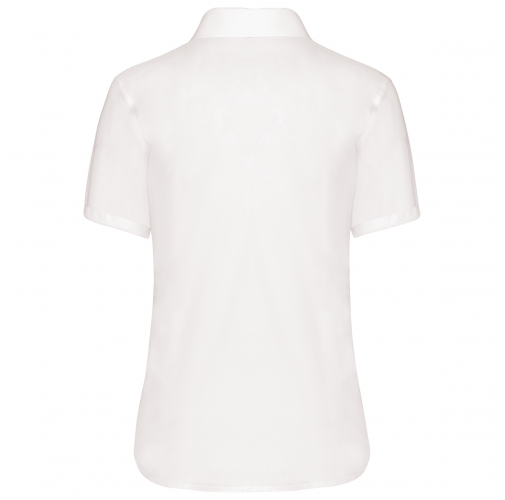 Camisa no-plancha manga corta mujer