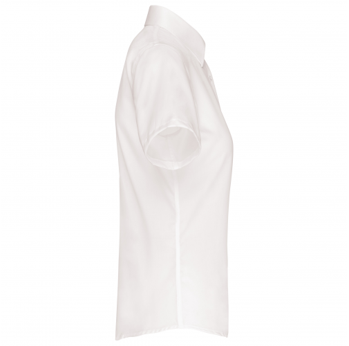 Camisa no-plancha manga corta mujer