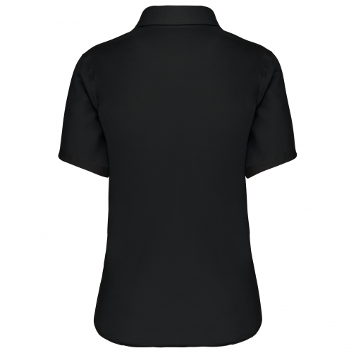 Camisa no-plancha manga corta mujer