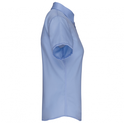 Camisa no-plancha manga corta mujer