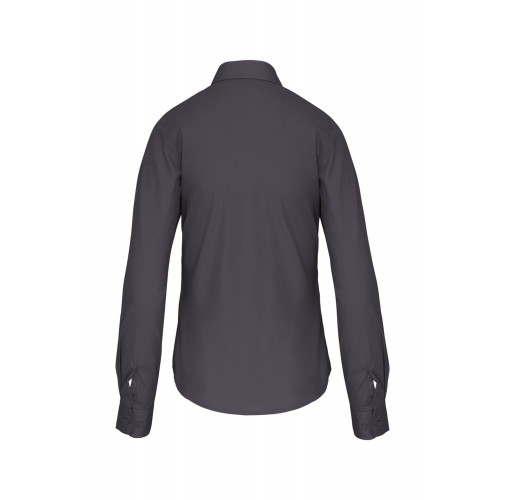 zinc Camisa popelina manga larga mujer