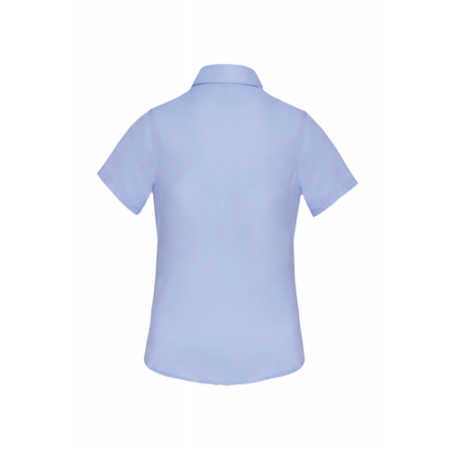bright sky Camisa popelina manga corta mujer