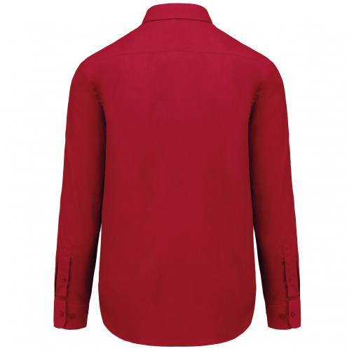 classic red Camisa popelina de polialgodón de fácil cuidado hombre