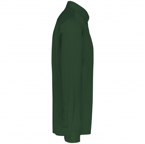 forest green Camisa popelina de polialgodón de fácil cuidado hombre