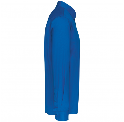 light royal blue Camisa popelina de polialgodón de fácil cuidado hombre