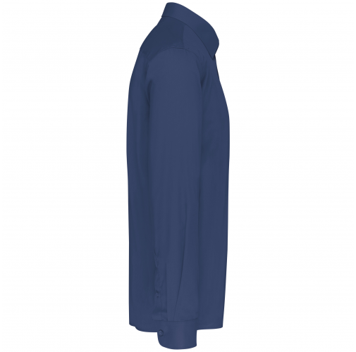 deep blue Camisa popelina de polialgodón de fácil cuidado hombre
