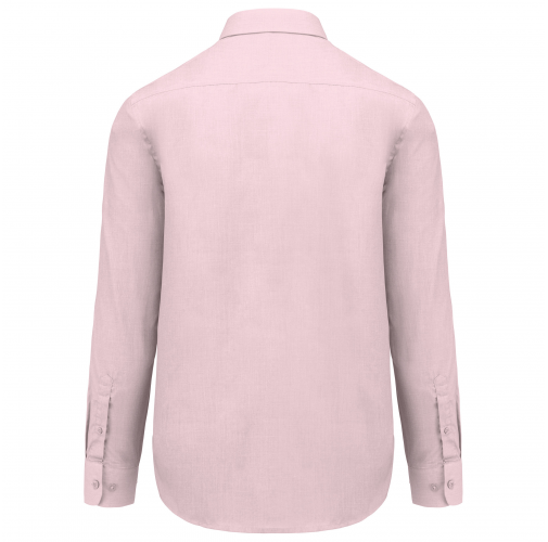 pale pink Camisa popelina de polialgodón de fácil cuidado hombre