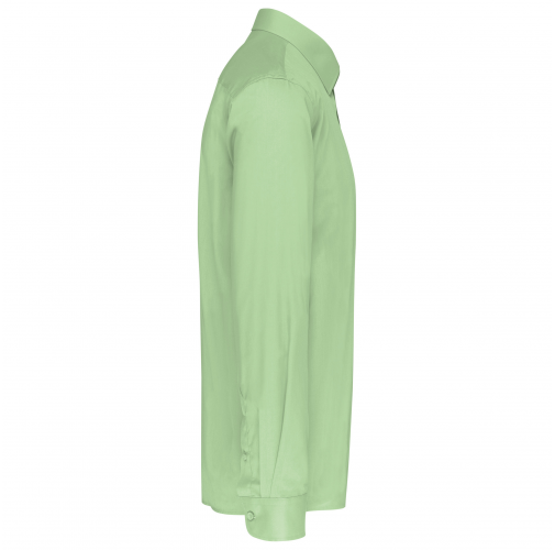 pistachio green Camisa popelina de polialgodón de fácil cuidado hombre