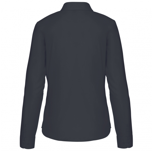 zinc Camisa popelina de polialgodón manga larga mujer