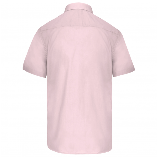 Camisa popelina de polialgodón manga corta de fácil cuidado hombre