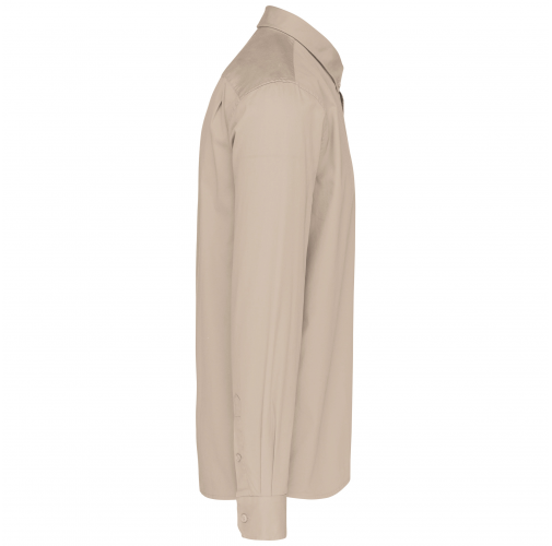 angora Camisa de algodón Nevada de manga larga para hombre