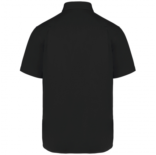 black Camisa de algodón Ariana III manga corta hombre
