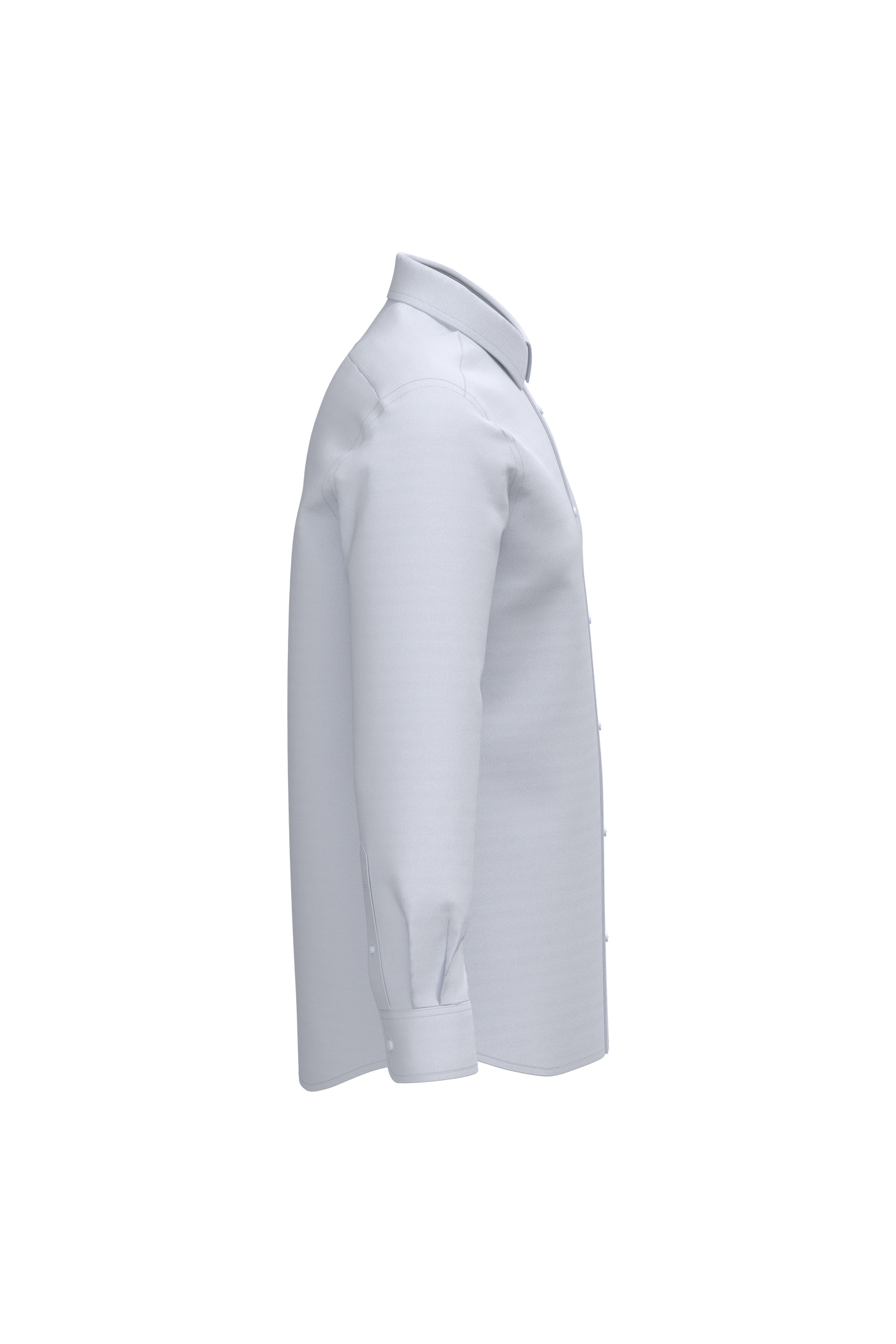 Camisa oxford de manga larga para hombre