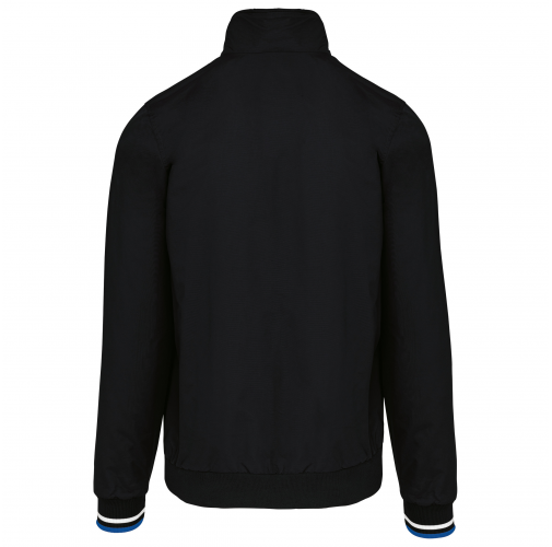 black / white / blue Cazadora city