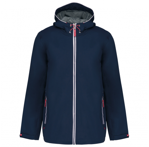 navy Chaqueta impermeable unisex