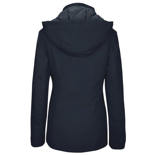 navy Parka acolchada mujer