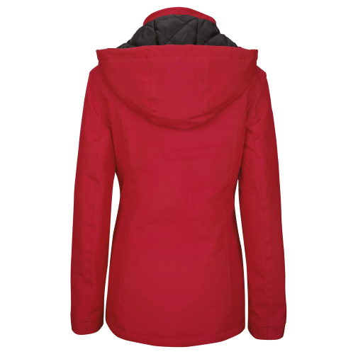 red Parka acolchada mujer
