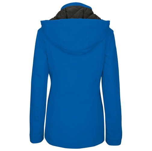 light royal blue Parka acolchada mujer