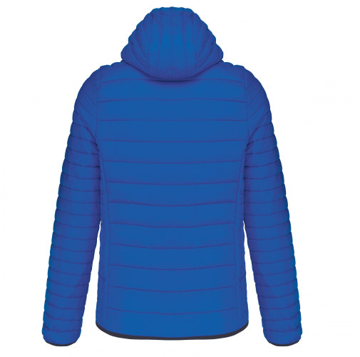 Chaqueta acolchada y ligera con capucha hombre