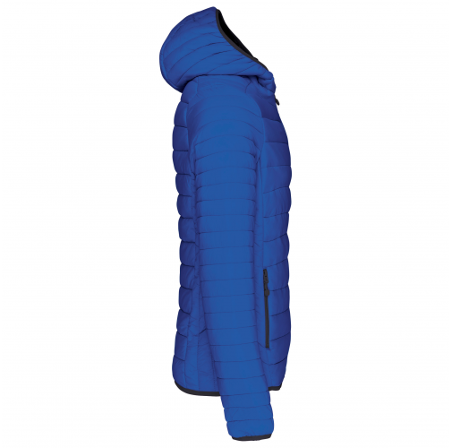 Chaqueta acolchada y ligera con capucha hombre