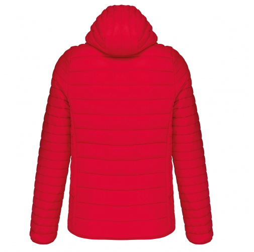Chaqueta acolchada y ligera con capucha hombre