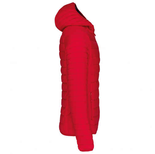 Chaqueta acolchada y ligera con capucha hombre
